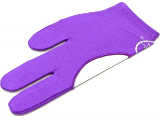 Перчатка бильярдная Sir Joseph (фиолетовая) L