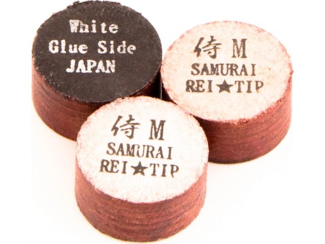 Наклейка для кия Rei Samurai White (M) 14 мм
