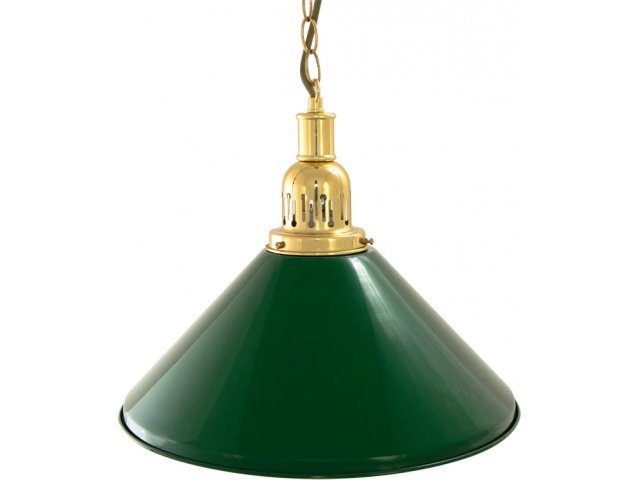 Лампа на один плафон D35 (зеленая)