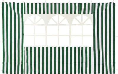 Стенка зеленая с окном для садового тента Green Glade 4110