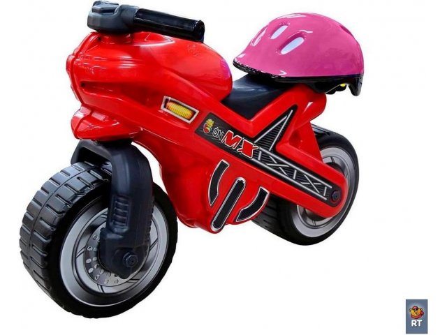Каталка-мотоцикл Coloma MOTO MX со шлемом