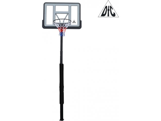 Баскетбольная стационарная стойка 44 DFC ING44P3 112x75cm акрил раздвиж. рег-ка (три короба)