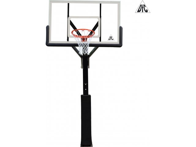 Баскетбольная стационарная стойка 60 DFC ING60A 152x90 см акрил