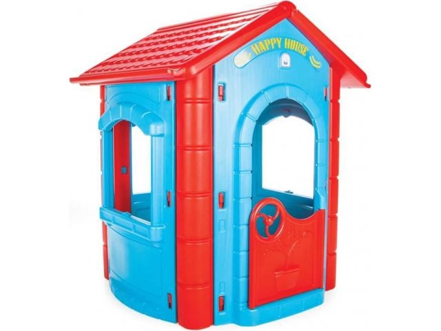 Игровой домик Pilsan  Happy House сине-красный