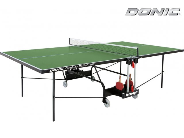 Теннисный стол DONIC OUTDOOR ROLLER 400 GREEN