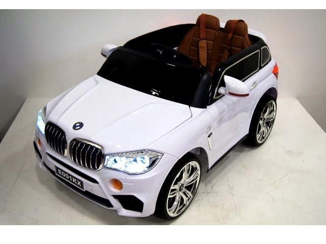 Электромобиль RiverToys BMW Белый