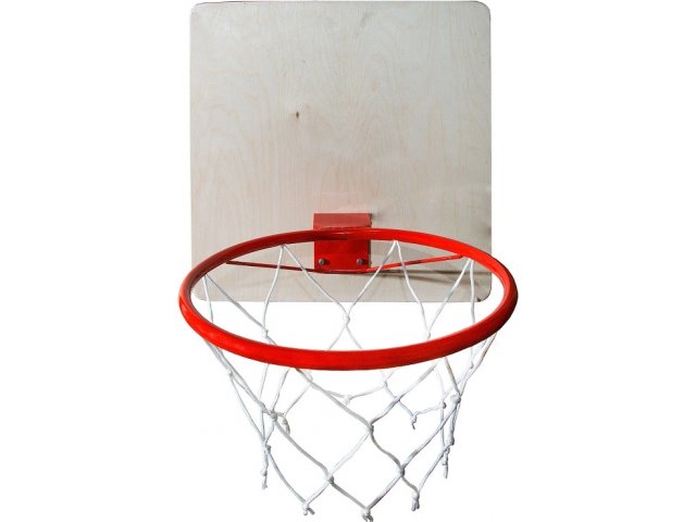 Кольцо баскетбольное с сеткой KMC d380 мм