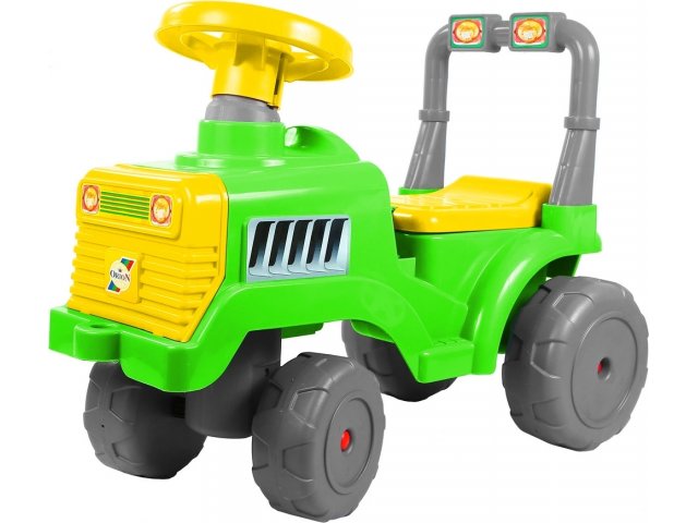 Каталка Трактор В ОР931к  зелено-желтый