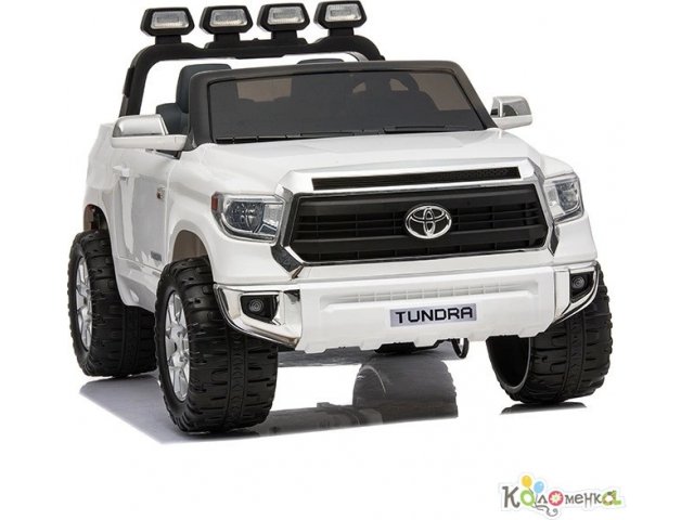 Электромобиль River Toys Toyota Tundra JJ2255 (ЛИЦЕНЗИОННАЯ МОДЕЛЬ) Белый