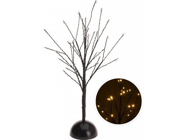 Светящееся дерево Сказочная Липа 40 см, 32 теплые белые мини Led лампы, на батарейках Koopman AXZ201010