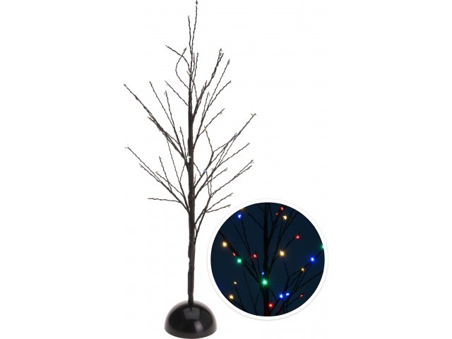 Светящееся дерево Сказочная Липа 60 см, 48 разноцветных мини Led ламп, на батарейках Koopman AXZ201050