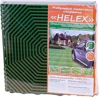 Плитка садовая Helex 6шт/уп, зеленая