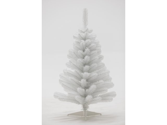 Искусственная ель Crystal Trees Сорренто жемчужная 90 см белая