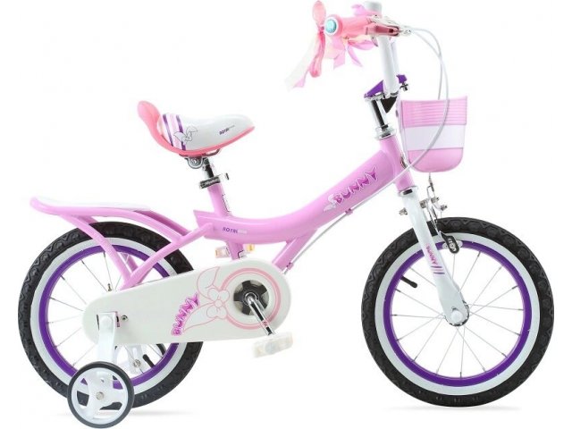 Детский велосипед Royal Baby Bunny Girl Steel 14, Розовый