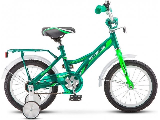 Детский велосипед Stels Talisman 14” Z010, рама 9,5” Зелёный рама 9.5” Зелёный