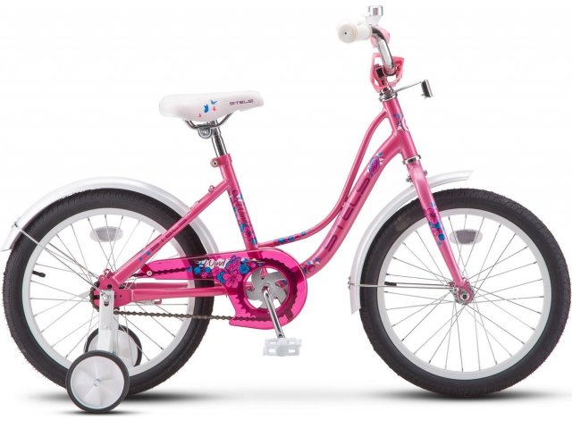 Детский велосипед Stels Wind 18” Z020, рама 12” Розовый