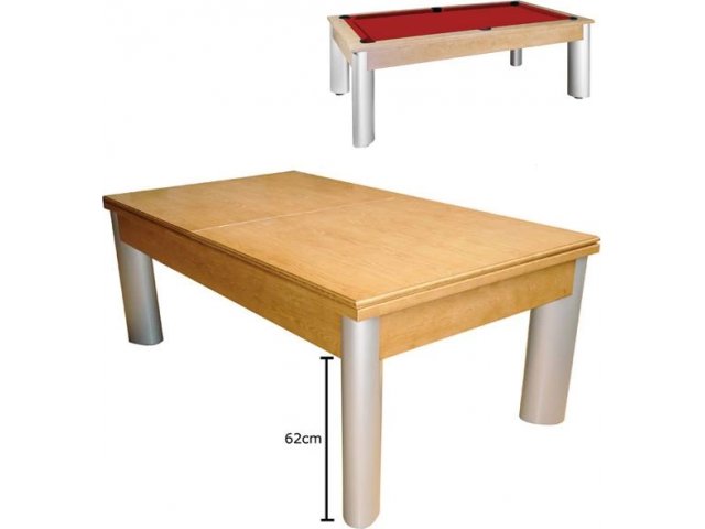 Бильярдный стол для пула «Toledo» 7 ф (дуб) со столешницей, в комплекте аксессуары, плита 19mm 1 pc + сукно
