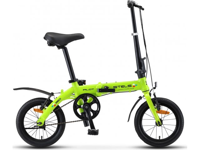 Велосипед Stels Pilot-360 14 V010 рама Зелёный
