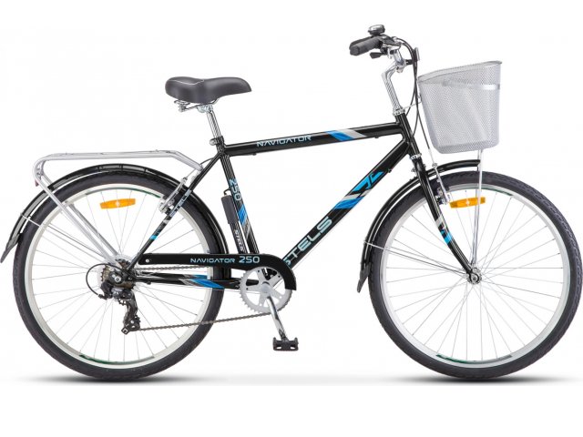 Дорожный велосипед Stels Navigator 250 Gent 26” Z010, рама 19” Серый