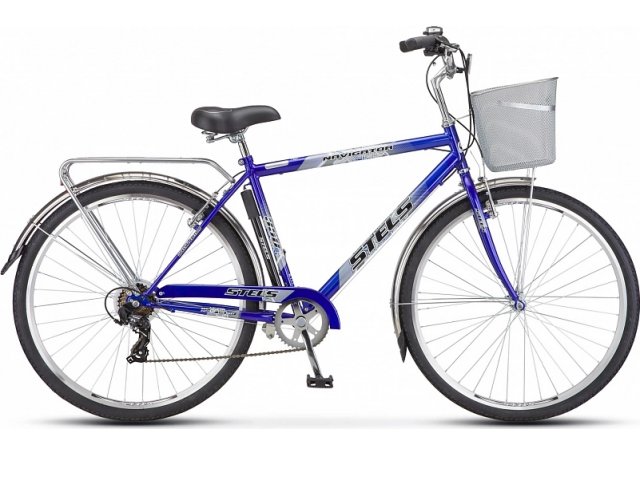 Дорожный велосипед Stels Navigator 350 Gent Z010 рама 20” Синий размер рамы 20” Синий