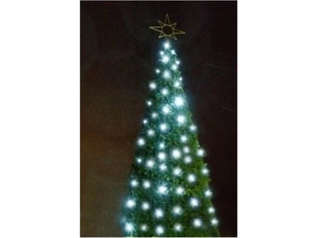 Многофункциональный комплект освещения «Звездное небо», для новогодних елок высотой 6 м