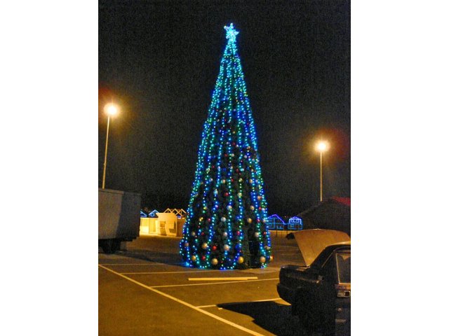 Комплект освещения Радуга для новогодних елок высотой 4 м