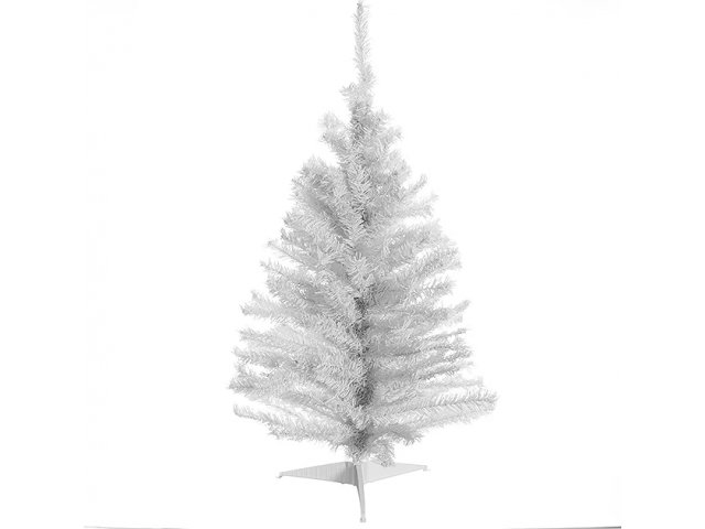 Искусственная белая елка Белоснежка 90 см, ПВХ Kaemingk 0.9 м
