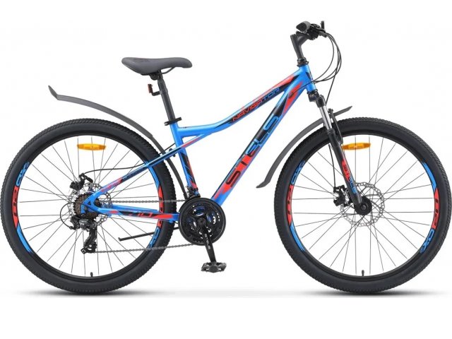 Горный велосипед Stels Navigator 710 MD V020, рама 16” Синий/чёрный/красный
