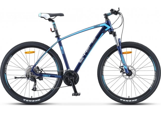Горный велосипед Stels Navigator 760 MD V010, рама 19” Тёмно-синий