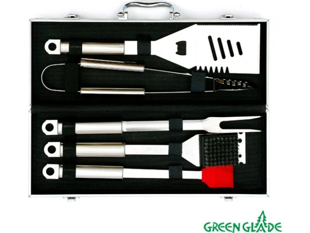 Набор для гриля Green Glade SC005 5 предметов в чемодане