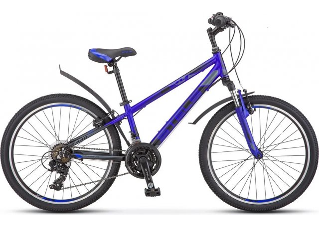 Велосипед Stels Navigator-440 V 24” K010 рама 12” Серебристый/синий