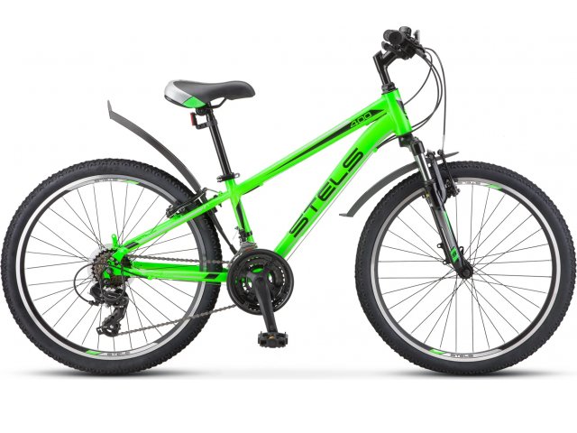 Велосипед Stels Navigator-400 V 24” F010 рама 12” Зелёный