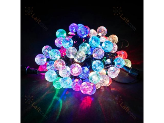 Bubble Ball, цв. RGB, провод черный PVC