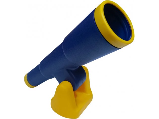 Подзорная труба большая сине-желтая 