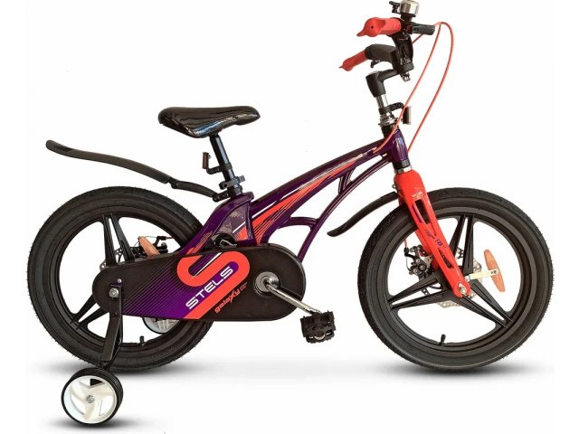Детский велосипед Stels Galaxy Pro 16 V010 Фиолетовый/красный