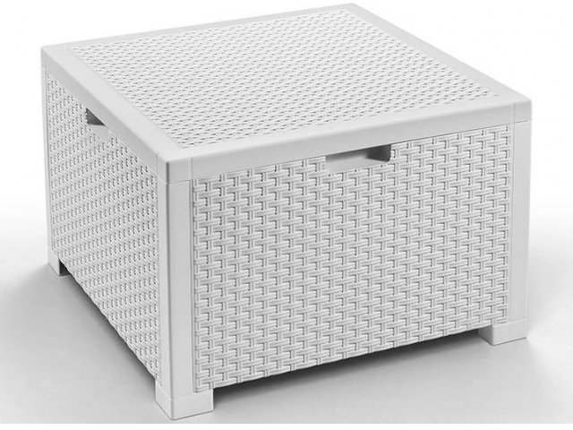 Ящик-тумба для подушек для мебели Nebraska, белый