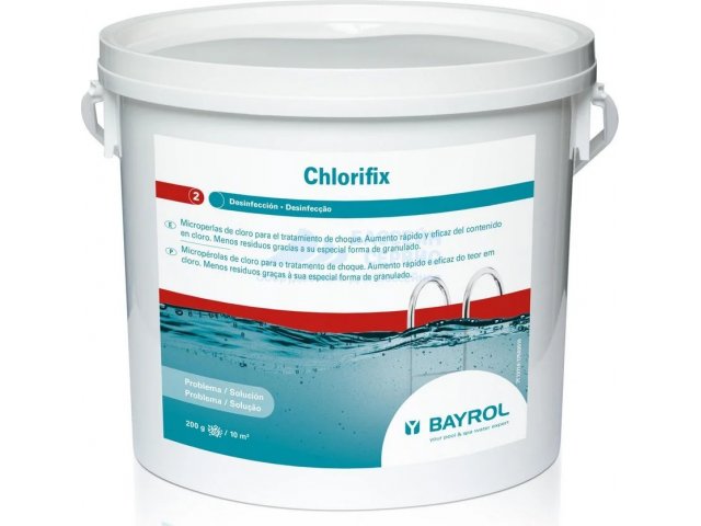 Хлорификс гранулы для ударной дезинфекции воды в бассейне (Bayrol) ведро 5кг