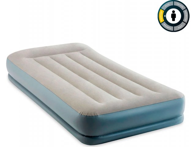 Надувная кровать Pillow Rest Mid-Rise Airbed 64116