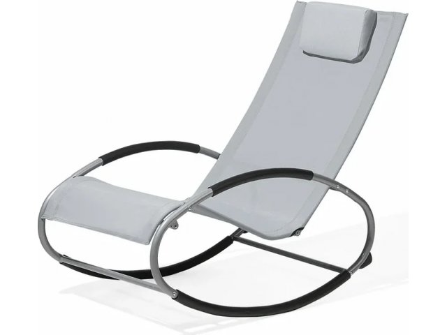 Кресло-качалка Garden Way Vuitton бежевое