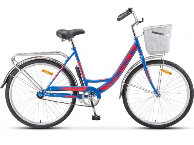 Велосипед Stels Navigator-245 26” Z010, рама 19” Синий/красный