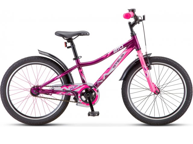 Велосипед Stels Pilot-210 20” Z010, рама 11” Фиолетовый/розовый 2021