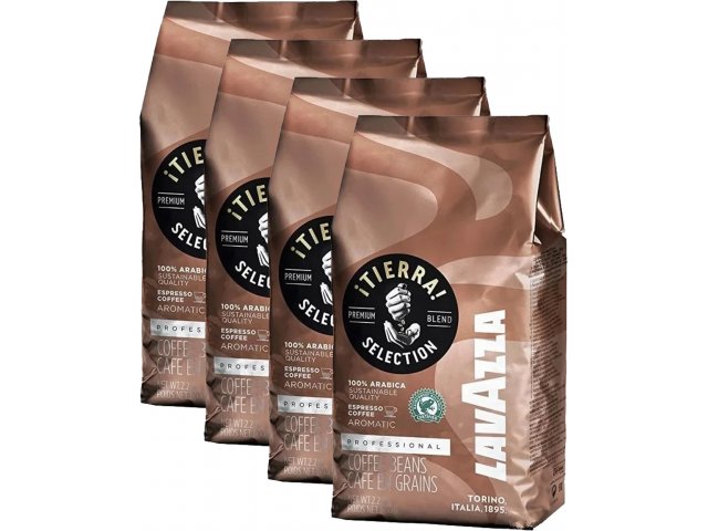 Кофе в зёрнах Lavazza Tierra Selection 4 кг