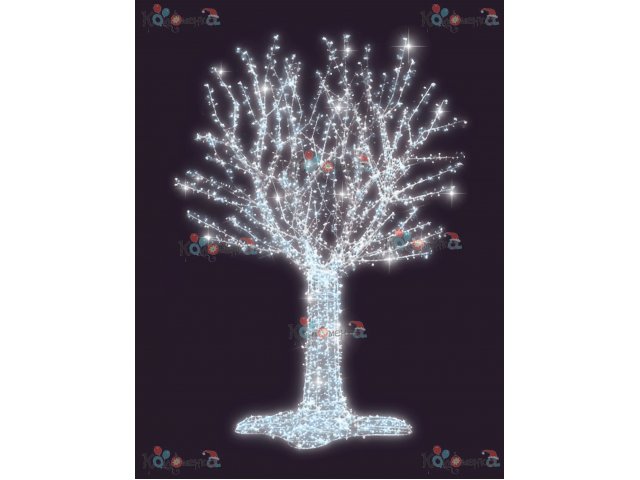 Световое дерево Decois белый, 2,5х2,5м