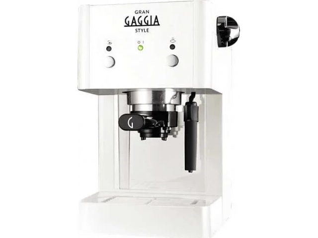 Рожковая кофеварка Gaggia Gran Style white  