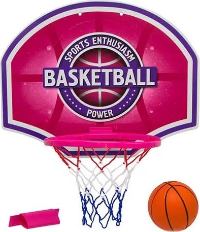 Набор для игры в баскетбол (корзина со щитом 40х30, мяч, крепеж)