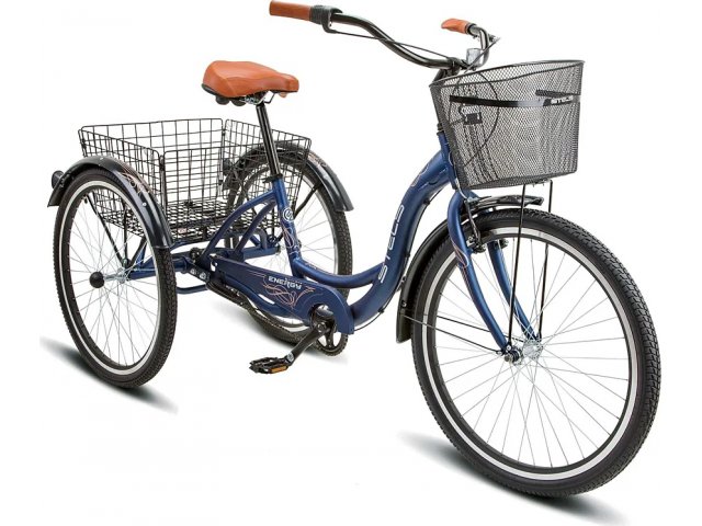 Велосипед Stels Energy-III 26” K010, рама 16” Синий/золотой