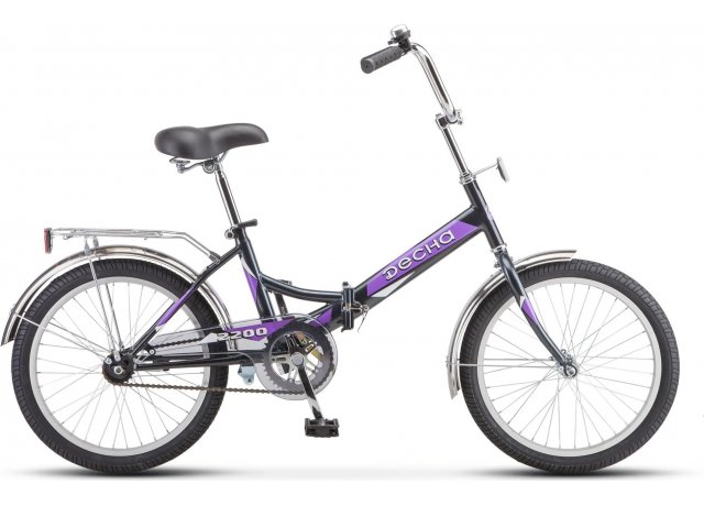 Велосипед Stels Десна-2200 20” Z010 рама ”13.5” Чёрный”