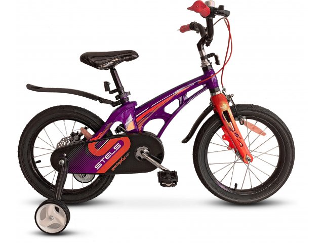 Велосипед Stels Galaxy 14 V010, Фиолетовый/красный