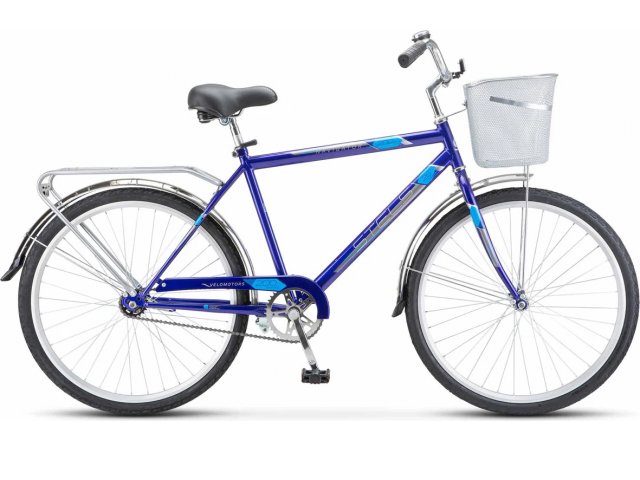 Дорожный велосипед Stels Navigator-200 С 26” Z010 рама 19” Синий