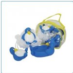 Набор детских игрушек для ванны Maman Пингвинята RB11
